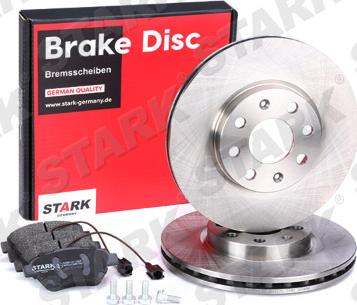Stark SKBK-1090126 - Комплект гальм, дисковий гальмівний механізм autocars.com.ua