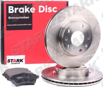 Stark SKBK-1090130 - Комплект гальм, дисковий гальмівний механізм autocars.com.ua