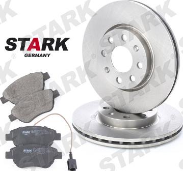Stark SKBK-1090132 - Комплект гальм, дисковий гальмівний механізм autocars.com.ua