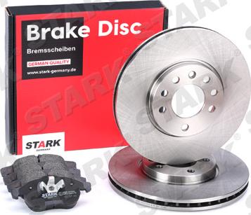 Stark SKBK-1090137 - Комплект гальм, дисковий гальмівний механізм autocars.com.ua