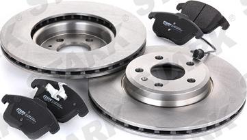 Stark SKBK-1090142 - Комплект гальм, дисковий гальмівний механізм autocars.com.ua