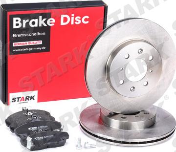 Stark SKBK-1090146 - Комплект гальм, дисковий гальмівний механізм autocars.com.ua