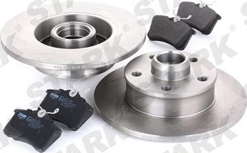 Stark SKBK-1090157 - Комплект гальм, дисковий гальмівний механізм autocars.com.ua