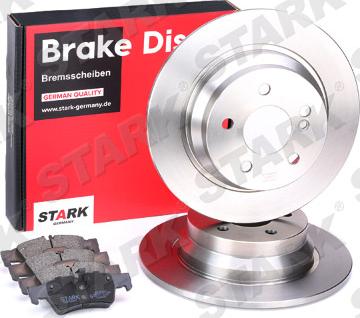 Stark SKBK-1090162 - Комплект гальм, дисковий гальмівний механізм autocars.com.ua