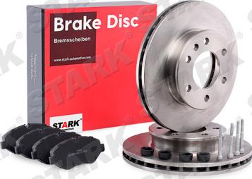 Stark SKBK-1090167 - Комплект гальм, дисковий гальмівний механізм autocars.com.ua