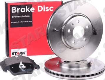 Stark SKBK-1090168 - Комплект гальм, дисковий гальмівний механізм autocars.com.ua