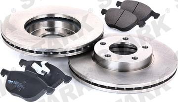 Stark SKBK-1090170 - Комплект гальм, дисковий гальмівний механізм autocars.com.ua