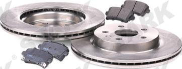 Stark SKBK-1090174 - Комплект гальм, дисковий гальмівний механізм autocars.com.ua