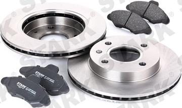 Stark SKBK-1090177 - Комплект гальм, дисковий гальмівний механізм autocars.com.ua