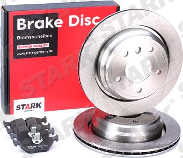 Stark SKBK-1090181 - Комплект гальм, дисковий гальмівний механізм autocars.com.ua