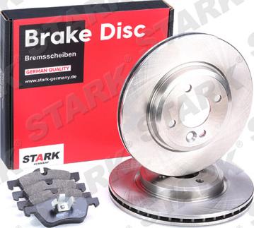 Stark SKBK-1090182 - Комплект гальм, дисковий гальмівний механізм autocars.com.ua