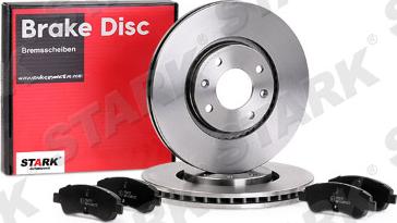 Stark SKBK-1090191 - Комплект гальм, дисковий гальмівний механізм autocars.com.ua