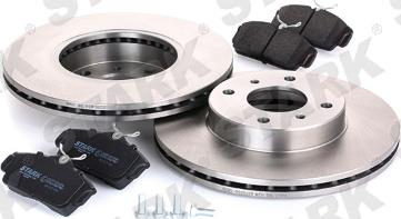 Stark SKBK-1090199 - Комплект гальм, дисковий гальмівний механізм autocars.com.ua