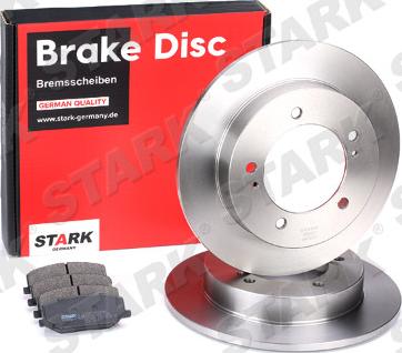 Stark SKBK-1090200 - Комплект гальм, дисковий гальмівний механізм autocars.com.ua