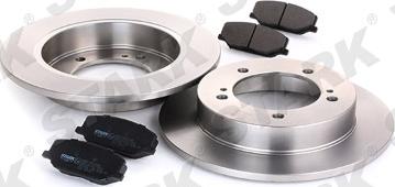 Stark SKBK-1090200 - Комплект гальм, дисковий гальмівний механізм autocars.com.ua