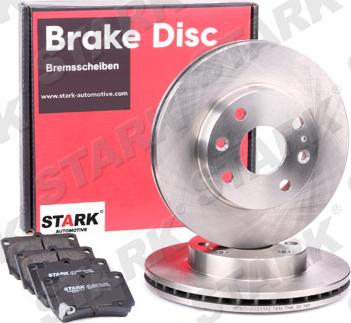 Stark SKBK-1090202 - Комплект гальм, дисковий гальмівний механізм autocars.com.ua