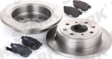 Stark SKBK-1090207 - Комплект гальм, дисковий гальмівний механізм autocars.com.ua