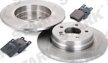 Stark SKBK-1090209 - Комплект гальм, дисковий гальмівний механізм autocars.com.ua