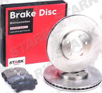 Stark SKBK-1090210 - Комплект гальм, дисковий гальмівний механізм autocars.com.ua
