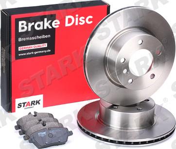 Stark SKBK-1090211 - Комплект гальм, дисковий гальмівний механізм autocars.com.ua
