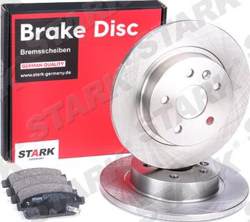 Stark SKBK-1090213 - Комплект гальм, дисковий гальмівний механізм autocars.com.ua