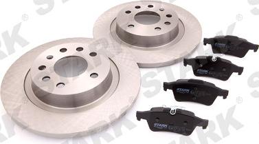 Stark SKBK-1090215 - Комплект гальм, дисковий гальмівний механізм autocars.com.ua