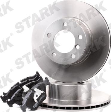 Stark SKBK-1090218 - Комплект гальм, дисковий гальмівний механізм autocars.com.ua