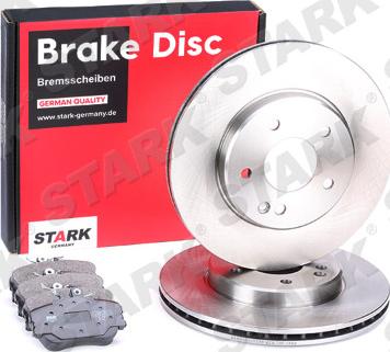 Stark SKBK-1090219 - Комплект гальм, дисковий гальмівний механізм autocars.com.ua