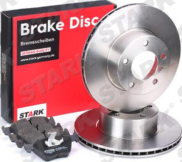 Stark SKBK-1090222 - Комплект гальм, дисковий гальмівний механізм autocars.com.ua