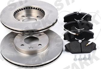 Stark SKBK-1090228 - Комплект гальм, дисковий гальмівний механізм autocars.com.ua