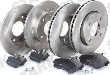 Stark SKBK-1090229 - Комплект гальм, дисковий гальмівний механізм autocars.com.ua