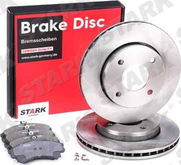 Stark SKBK-1090230 - Комплект гальм, дисковий гальмівний механізм autocars.com.ua
