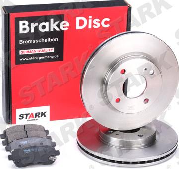 Stark SKBK-1090237 - Комплект гальм, дисковий гальмівний механізм autocars.com.ua