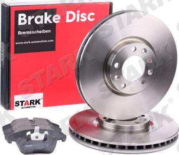 Stark SKBK-1090241 - Комплект гальм, дисковий гальмівний механізм autocars.com.ua