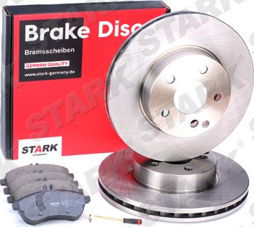 Stark SKBK-1090244 - Комплект гальм, дисковий гальмівний механізм autocars.com.ua