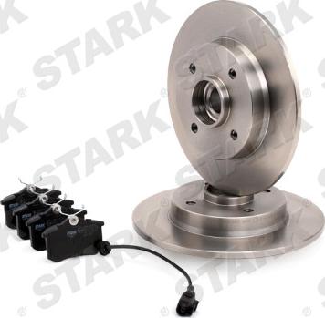 Stark SKBK-1090245 - Комплект гальм, дисковий гальмівний механізм autocars.com.ua
