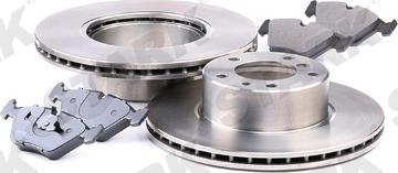 Stark SKBK-1090255 - Комплект гальм, дисковий гальмівний механізм autocars.com.ua