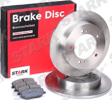 Stark SKBK-1090258 - Комплект гальм, дисковий гальмівний механізм autocars.com.ua