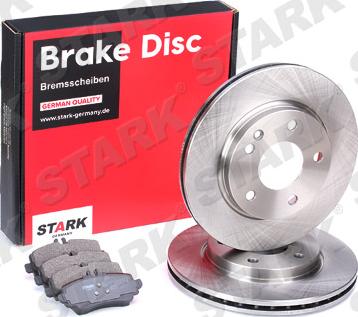 Stark SKBK-1090268 - Комплект гальм, дисковий гальмівний механізм autocars.com.ua
