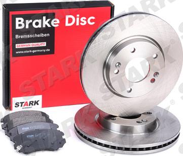 Stark SKBK-1090278 - Комплект гальм, дисковий гальмівний механізм autocars.com.ua