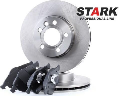 Stark SKBK-1090280 - Комплект гальм, дисковий гальмівний механізм autocars.com.ua