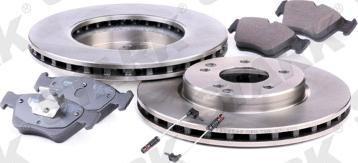 Stark SKBK-1090302 - Комплект гальм, дисковий гальмівний механізм autocars.com.ua