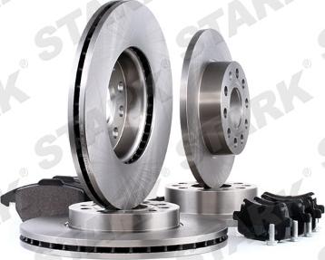Stark SKBK-1090304 - Комплект гальм, дисковий гальмівний механізм autocars.com.ua
