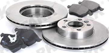 Stark SKBK-1090334 - Комплект гальм, дисковий гальмівний механізм autocars.com.ua