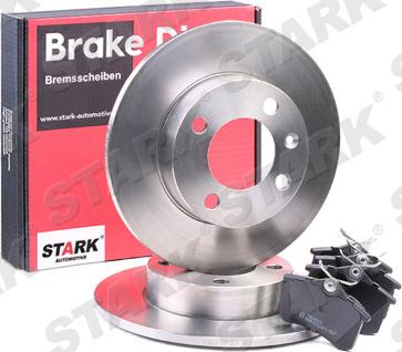 Stark SKBK-1090335 - Комплект гальм, дисковий гальмівний механізм autocars.com.ua