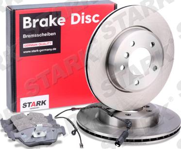 Stark SKBK-1090336 - Комплект гальм, дисковий гальмівний механізм autocars.com.ua
