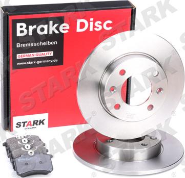 Stark SKBK-1090342 - Комплект гальм, дисковий гальмівний механізм autocars.com.ua