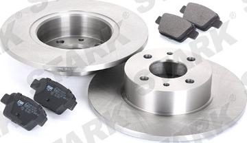 Stark SKBK-1090347 - Комплект гальм, дисковий гальмівний механізм autocars.com.ua