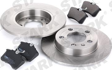Stark SKBK-1090352 - Комплект гальм, дисковий гальмівний механізм autocars.com.ua