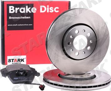 Stark SKBK-1090361 - Комплект гальм, дисковий гальмівний механізм autocars.com.ua